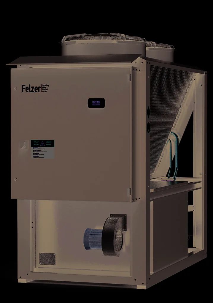 Чиллер AirGREEN Felzer с воздушным охлаждением на R290